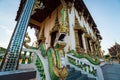 KOH SAMUI, THAILAND - January 10, 2020: Ceremonial hall at the Wat Plai Laem Temple. Royalty Free Stock Photo