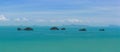 Koh Samui View And Five Islands Royalty Free Stock Photo