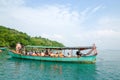 People maiking snorkeling at Koh Ta Kiev island on Cambodia