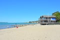 Kohimarama Yacht Club building at Tamaki Drive Royalty Free Stock Photo