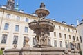 Kohl Fountain at the Castle of Prague Royalty Free Stock Photo