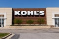 Muncie - Circa April 2018: Kohl`s Retail Store Location. Kohl`s operates over 1,100 Discount Stores II Royalty Free Stock Photo
