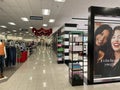 Kohls retail store interior during the holidays distant aisle Royalty Free Stock Photo