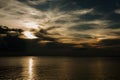 KohPhangan Thailand Sunset Boath Clouds Rainbow