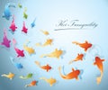 Koi Fish Background