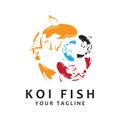 Koi Fish Logo Design