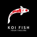 Koi Fish Logo Design
