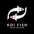 Koi Fish Logo Design