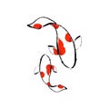 Koi logo japan fish japanese, Koi Fishes Logo. Luck, prosperity and good fortune.