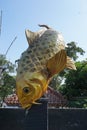 Koi monument koi fish monument in Blitar, East Java Indonesia