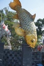 Koi monument koi fish monument in Blitar, East Java Indonesia