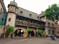 The Koifhus, the oldest building in Colmar Royalty Free Stock Photo