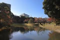 a Koishikawa Korakuen Garden in Autumn in Tokyo Nov 29 2023