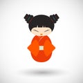 Kokeshi doll icon