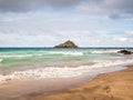 Koki Beach Park, Maui. The dark red sand at Koki Beach produced by Ka Iwi O Pele