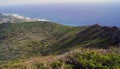 Koko Crater, Hanauma Bay, Honolulu, Island of Oahu, Hawaii, United States Royalty Free Stock Photo