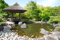 Koko-En Gardens in Himeji Royalty Free Stock Photo