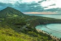 Koko Head Crater and Hanauma Bay Royalty Free Stock Photo