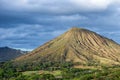 Koko Head, an extinct volcano crater, as seen from a distance Royalty Free Stock Photo