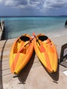 Kokomo Beach Resort kayaks