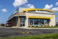 Kokomo - Circa August 2017: McDonald`s Restaurant Location. McDonald`s is a Chain of Hamburger Restaurants XIII