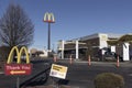 McDonald`s Restaurant. McDonald`s is offering Curbside Pickup and drive thru service during social distancing