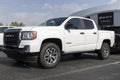 GMC Sierra 1500 AT4 display. The GMC Sierra 1500 is available in a variety of models and exterior packages