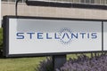 Stellantis logo. The Stellantis subsidiaries of FCA are Chrysler, Dodge, Jeep, and Ram