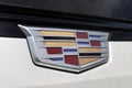 Cadillac crest and logo - stacked focus technique. Cadillac is the luxury car division of General Motors