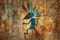 Kokopelli Animation - Fertility God in Artistic Motion