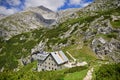 Kokrsko saddle with Grintovec mountain, Slovenia Royalty Free Stock Photo