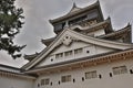 Kokura Castle, Landscape format Royalty Free Stock Photo