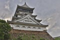 Kokura Castle, Landscape format Royalty Free Stock Photo
