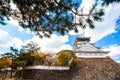 Kokura Castle was built by Hosokawa Tadaoki in 1602,Historical building.Kokura Castle is a Japanese castle in Kitakyushu, Fukuoka Royalty Free Stock Photo