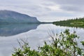 Russia,Kola Peninsula, Lovozero tundras, Seydozero Royalty Free Stock Photo