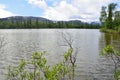 Kola Peninsula, Lovozero tundras, Seydozero in summer Royalty Free Stock Photo