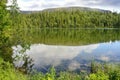 Kola Peninsula, Lovozero tundras, Seydozero in summer Royalty Free Stock Photo