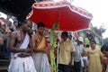 The Kolabau ritual at the river Ganga