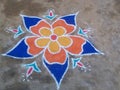 Rangoli kolam