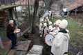 Koledari are Slavic traditional performers of a ceremony called koleduvane, a kind of Christmas caroling