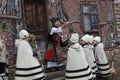 Koledari are Slavic traditional performers of a ceremony called koleduvane, a kind of Christmas caroling