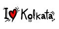 Kolkata, city of India love message