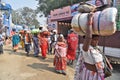 Kolkata: Devotees Arrive All Over The India At Babughat Transit Camp