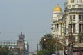 Kolkata esplanade big watch top view