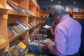 Kolkata, India- 29January, 2020 People are checking out books in different shop in International bookfair