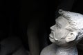 Portrait of Mahisasur Idol which is in the course of preparation at Kumartuli in Kolkata, West Bengal, India.