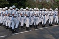 Kolkata Police force at Red Road parade, Kolkata