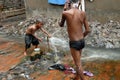 Kolkata's Slum Area Royalty Free Stock Photo