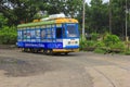 Kolkata Tram Train Standing