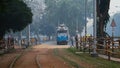 Kolkata tram, West Bengal, India Royalty Free Stock Photo